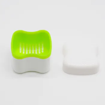 Zubné Protézy Úložný Box Falošné Zuby Oplachovanie Kôš Kontajner Vaňa Zariadenie Pre Zubár Dodávky