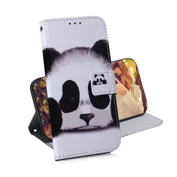 Panda Telefón Príslušenstvo Kryt Pre coque galaxy s rezacím zariadením s10 Stojan, puzdro Pre Samsung S10e M10 M20 M30 A10 A30 A40 A50 A70 S Card