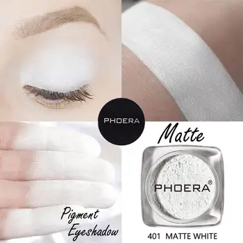12-farebný Matný Očný Tieň Prášok make-up Matný Eyeshadow Palety Pigment, ktorý sa Nerozmazáva-dôkaz Olej-kontrola Svetlé Vodeodolný make-up Oči