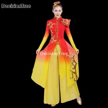 2021 starovekej čínskej kostým mužov tradičnej čínskej tanečné oblečenie pre mužov, dlhý rukáv hanfu saténové šaty, šaty, kostýmy