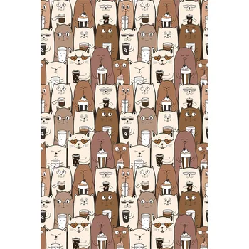 Drevené Dospelých Puzzle 1000 Karikatúra Roztomilý Mačiatko, Zvierat Husté Série Puzzle pre Dievčatá Interaktívne Darček Spálňa Dekoratívne Maľby