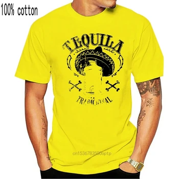 Tequila Červa Tričko. Bavlna Premium Tee Nové Značky Bavlna Mužov Oblečenie Muž Slim Fit T Tričko