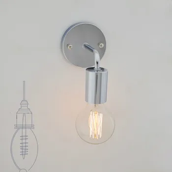 Jednoduché, Priemyselné Retro Uličkou Svetlo Obývacia Izba Jedáleň Americký Spálňa Nočná Lampa Led Osobné & Kreatívne Nástenné Svietidlo
