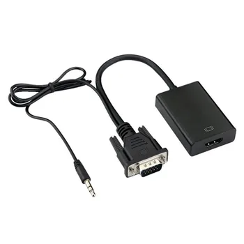 VGA HDMI Prevodník USB powered 1080P VGA HDMI konverzia