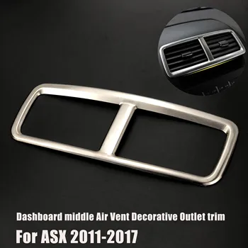 DoColors auto-styling nehrdzavejúcej ocele air vent klimatizácia zásuvky dekorácie-nálepky kryt puzdro Pre Mitsubishi ASX 2011-2018