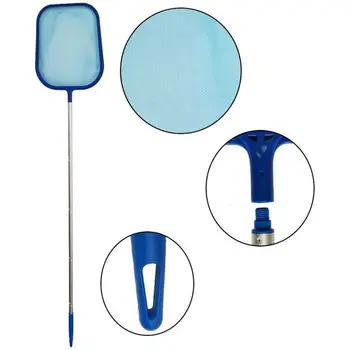1Pcs Modrý Bazén Čistenie Čistý Profesionálny Nástroj Zachrániť Čistý Oka Bazén Skimmer Leaf Catcher Taška Bazén Cleaner Nástroje