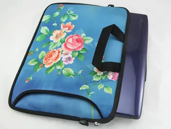 Paisley Laptop taška Rukáv Prípade, Ochranné Rameno, kabelka, Notebook Aktovky Pre 13 14 15.6 palcový Macbook Air HP, Lenovo, Dell