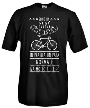 Letné Horúce Módne T-Shirt, Shirt sú Otec cyklista Najlepších Strany Darček Tee tričko