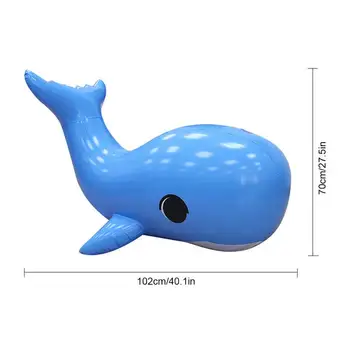 Nafukovací Delfín Model Nafukovacie Hračka Dolphin Prúd Vody Simulácia Dolphin Bábika Z Dverí Vody Legrační Hra A Hračka