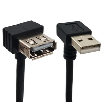 0,25 m USB 2.0 A samica na USB muž plug predlžovací kábel