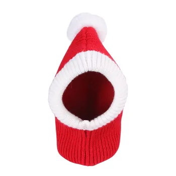 Vianočné Pet Klobúk Zime Teplý Pes, Mačka Klobúk Zábavné Dovolenku Šteňa Santa Claus Red Hat Pokrývky hlavy Malé Stredné Psa Dodávky