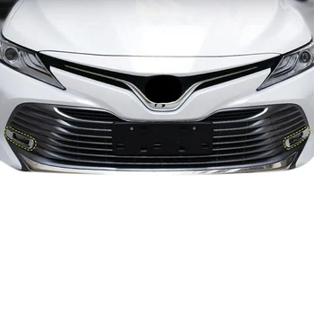 Pre Toyota Camry 2018-2020 ABS Chrome Vonkajšie Predné Hmlové Svetlo Lampy Pásy Výbava