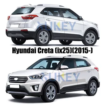 Pre Hyundai Creta 2016-2019 Chrome Rukavice Obal Nálepky Dizajn Interiéru Rukavice Úložný Box Dekorácie Liatie