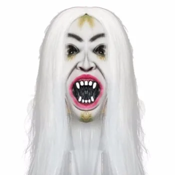 Halloween masky cosplay маска masque Plešatý Veľkú Hlavu Nastaviť Horor Ghost Zábavné Rekvizity Latex maska Zložité strašidelné rekvizity mascherine маски