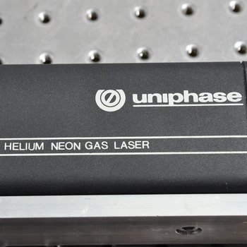 Uniphase NÁS 1507P-0 HeNe plyn laser 12VDC 4mW