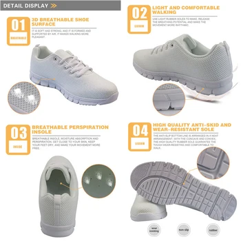 FORUDESIGNS 3D Zelenej Listovej Vzor Ženy Bytov Topánky Bežné Krajky-up Pohodlné Tenisky, Topánky Dámske Zapatos Mujer 2021