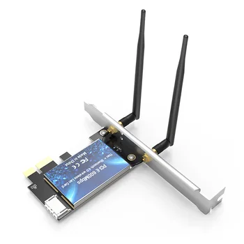 New Horúce EDUP PCI-E Bezdrôtový Wifi Adaptér 600Mbps Bluetooth Dual Band Siete Karty