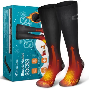 Zimné Tepelné Vyhrievané Ponožky Aluminized Vlákien Zahustiť Super Mäkké Jedinečný Maximálne Pohodlie Ponožky Udržať Nohy V Teple