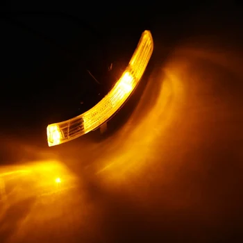 Ľavé +Pravé Bočné Spätné Zrkadlo LED Zase Signálne Svetlá Indikátor Lampa pre Škoda Octavia na roky 2009-2013