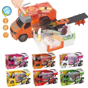 Nový produkt hračka hrať dom kontajner truck vyhadzovanie auto play dom potravín lekár hračka detí požiaru truck darček