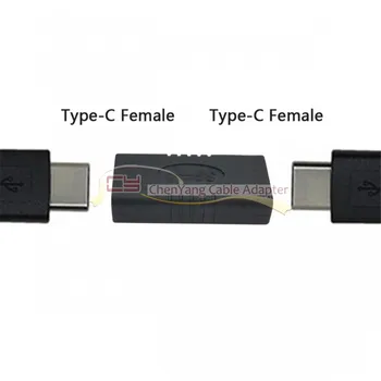 10Gbps USB 3.1 Typ-C, USB-C 24Pin Žien a Žien Rozšírenie Adaptér pre Notebook & Mobilný Telefón