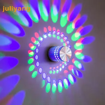 EHOME Moderné Tvorivé Led nástenné Svietidlo malé farebné svietidlo Chodby, Svetelný podsvietenie LED Sconce