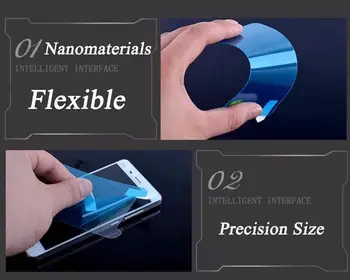 3X Pre Samsung Galaxy J4 Plus J6 Plus Sklo Screen Protector Nano Mäkké Tvrdené proti Výbuchu ochranná fólia Clear LCD Stráže