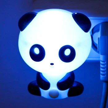 LED nočné svetlo Panda 4x0,25W black 5144942 Noc Lampa Pre domáce nočná lampa pre spálne