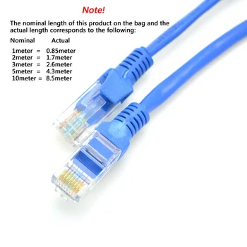 1m 2M 3m 5m 10m 20m cat 5 CAT5E Ploché UTP Ethernet Sieťový Patch Kábel RJ45 LAN kábel Pre Počítač, Notebook