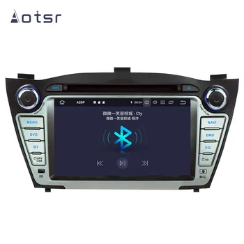 DSP Android 9 Auta GPS Navigácie DVD Prehrávač Hyundai ix35 Tuson 2009+ Auto Stereo Rádio Multimediálny prehrávač Vedúci Jednotky nahrávač