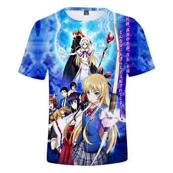 Anime Naše Leat križiacka Výprava Alebo Vznik Novej Svetovej Letnej Harajuku 3D Print T shirt študent osobnosti Priedušná Fashion tričko