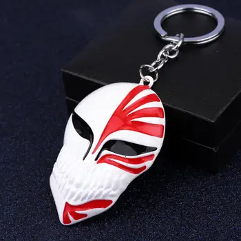 Anime BLEACH prívesok na Kurosaki ichigo Maska брелок Krúžok na 1pc Veľkoobchod Trendy Keyring llavero Auto Keychain Príslušenstvo