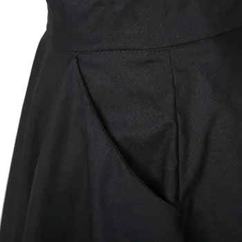 Veľké veľkosť sukne dlhodobé mieste čiernej sukni princezná sukne ulici lumbálna polyesterové vlákna (polyester) 48011630