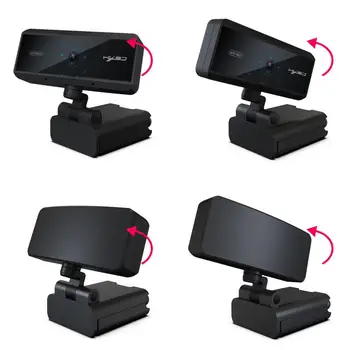 1PC 1080P HD Webová Kamera AF Počítač Video, Autofocus USB Webkamery 5M USB Fotoaparát Zabudovaný Mikrofón Nastaviteľná Otočná Kamera HWC