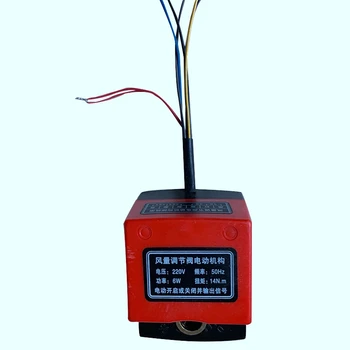 Vzduchového Tlmenia Ventil Ac220V Elektrické Potrubia Elektrické Klapky Servomotorom pre Vetracie Ventily s Signál Spätnej väzby