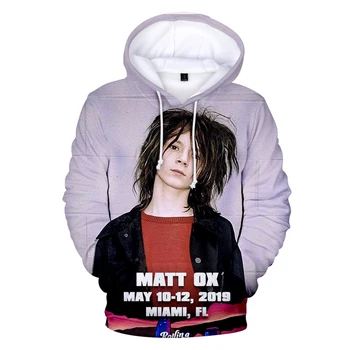 2019 Nové Matt OX 3D Hoodies Muži Ženy Móda Bežné Streetwear Hip Hop mikina s Kapucňou 3D Tlač MattOX Populárne Pánske Kabáty, Mikiny
