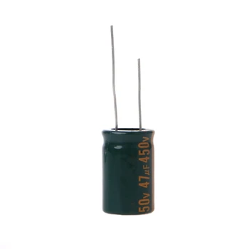 450V 47uF Kapacita Elektrolytické Radiálne Kondenzátor s Vysokou Frekvenciou Low ESR
