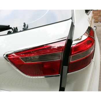 Auto Zadné Tienidlo Lampy Dekoratívny Kryt Chvost na Čítanie Rám Zadné Hmlové Svietidlo Rám pre Hyundai Cantus Creta Ix25-2019