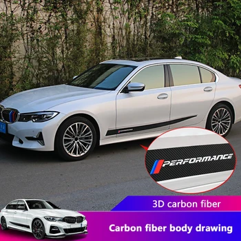 Vhodné pre 2020 nové BMW radu 3 body garland nálepky 325i G20 G28 dekorácie úprava 325LI auto nálepky