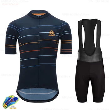 RX 2021 pánske Oblečenie Nosiť Lepšie Rainbow Pro Team Cyklistický Dres Krátky Rukáv Cyklistické Oblečenie Letné MTB, Road Bike Sady