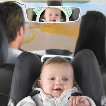 Krásne Srna Tvar Safety Car Zadnom Sedadle Spätné Zrkadlo Nastaviteľné Dieťa, Baby, Deti, Deti Bezpečnosť Ochrana Zadnej Monitora