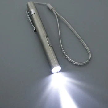 Lekárske Ruke Pero Svetlo USB Nabíjateľné Mini Ošetrovateľskej Baterka LED Baterka + Nehrdzavejúca Oceľ Klip Kvalita a Profesionálne