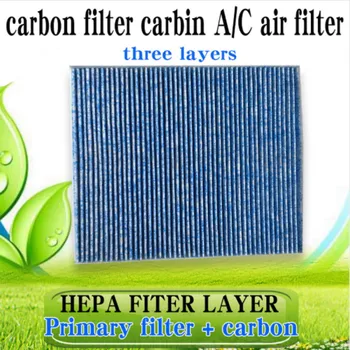 Pre 2007-2017 Acura RDX Auto uhlím Kabíne Čerstvý Vzduch Filter, Klimatizácia Filter Auto A/C vzduchový Filter
