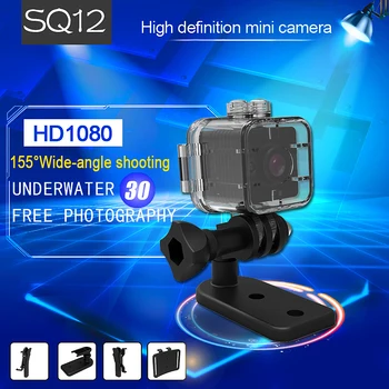 SQ12 SQ11 Mini Kamera HD 1080P Nepremokavé Nočné Videnie Mini Videokamera Pohybu Detectiom Video Záznam Bezdrôtový Mini Camcoeder