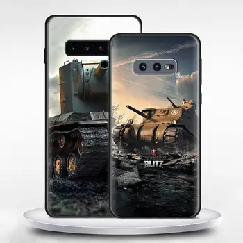 World Of Tanks Prípade Coque pre Samsung Galaxy s rezacím zariadením S10 S20 Plus S8 S9 S10 S20 S10e Poznámka 8 9 10 Plus 20 Ultra 5G Kryt