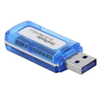 Prenosné 4 v 1 Čítačka Pamäťových Kariet Multi Card Reader USB 2.0, Všetko v Jednom Cardreader pre Micro SD TF MS Micro M2 Hot Predaj
