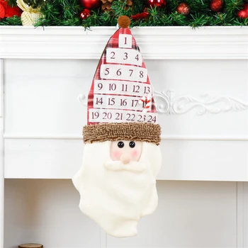 Santa Claus Snehuliak, vianočný kalendár narodenín kalendár Adventný Kalendár na Nový Rok Dekorácie, Vianočné Dekorácie pre Domov