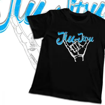 Jiu Jitsu Koľajových Ruky Modrá Brazílsky T-shirt Módne Crewneck Obrázok Vlastné pánske Retro Skvelé NÁM Veľkosť S-6XL Veľké rozmery tričko