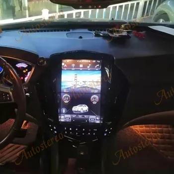 Pre Cadillac SRX 2008+ Android 10.0 Tesla Rádio Vertikálne Štýl Auta GPS Navigácie HeadUnit Multimediálny Prehrávač Rádio magnetofón