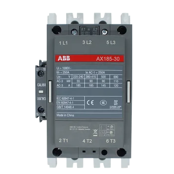 ABB 3-ploe stýkače radu AX 1NC & 1NO 50HZ/60HZ 24V~440V 185A AX185-30-11